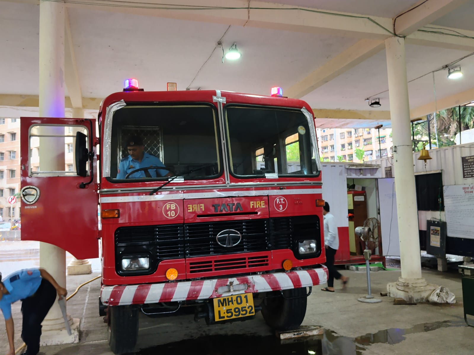 Senior KG Field Trip to Wadala Fire Station