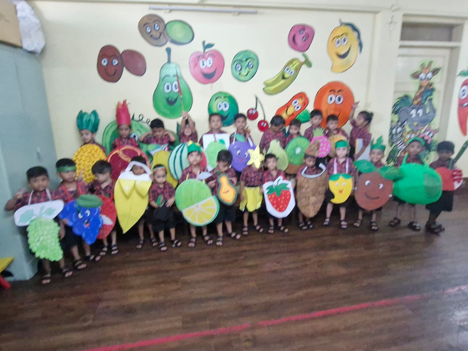 Savio Kindergarten – Nursery celebrated fruit day on 4th October 2025.