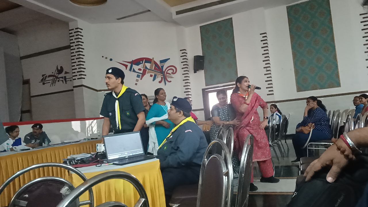 Report on Scouts and Guides Training