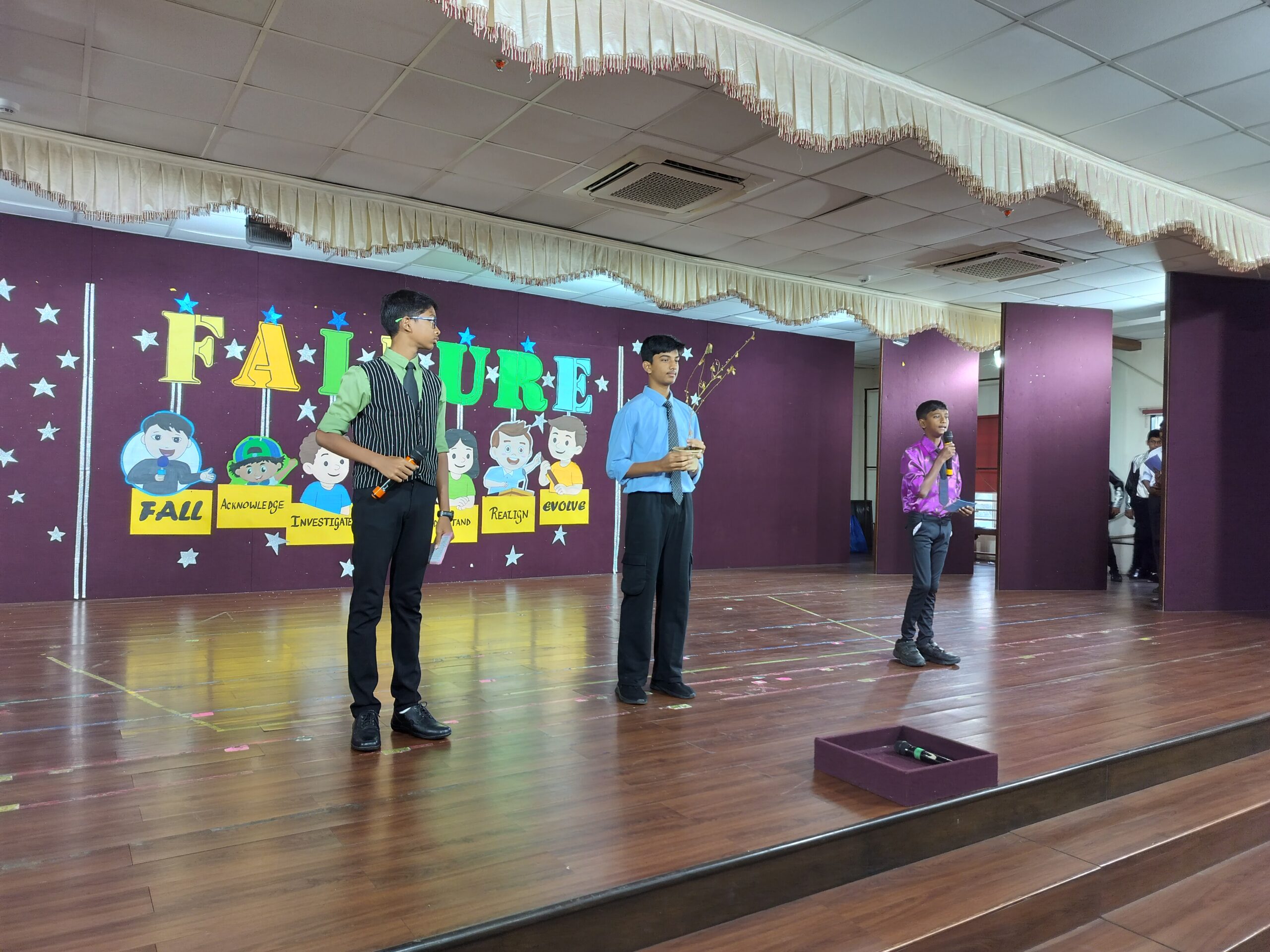 “Learning to Walk Past Failure”-  Class Assembly 9B  