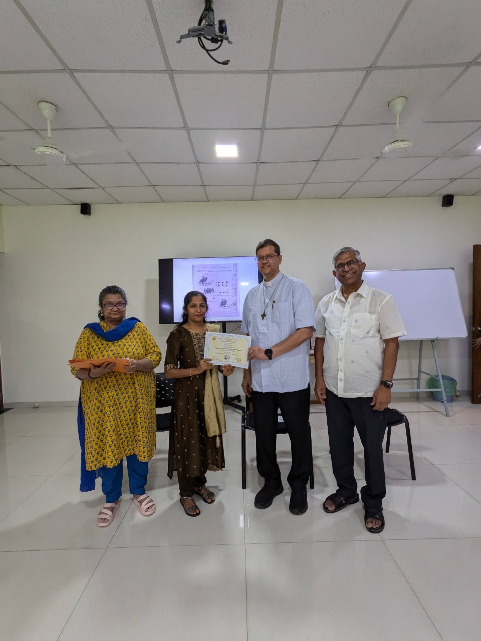 The display board competition was held on 12th August 2025. The themes for the display were Independence Day and Don Bosco, and it was a huge success! Students from std 5 to 10 showcased their creativity, patriotism, and understanding of Don Bosco’s value