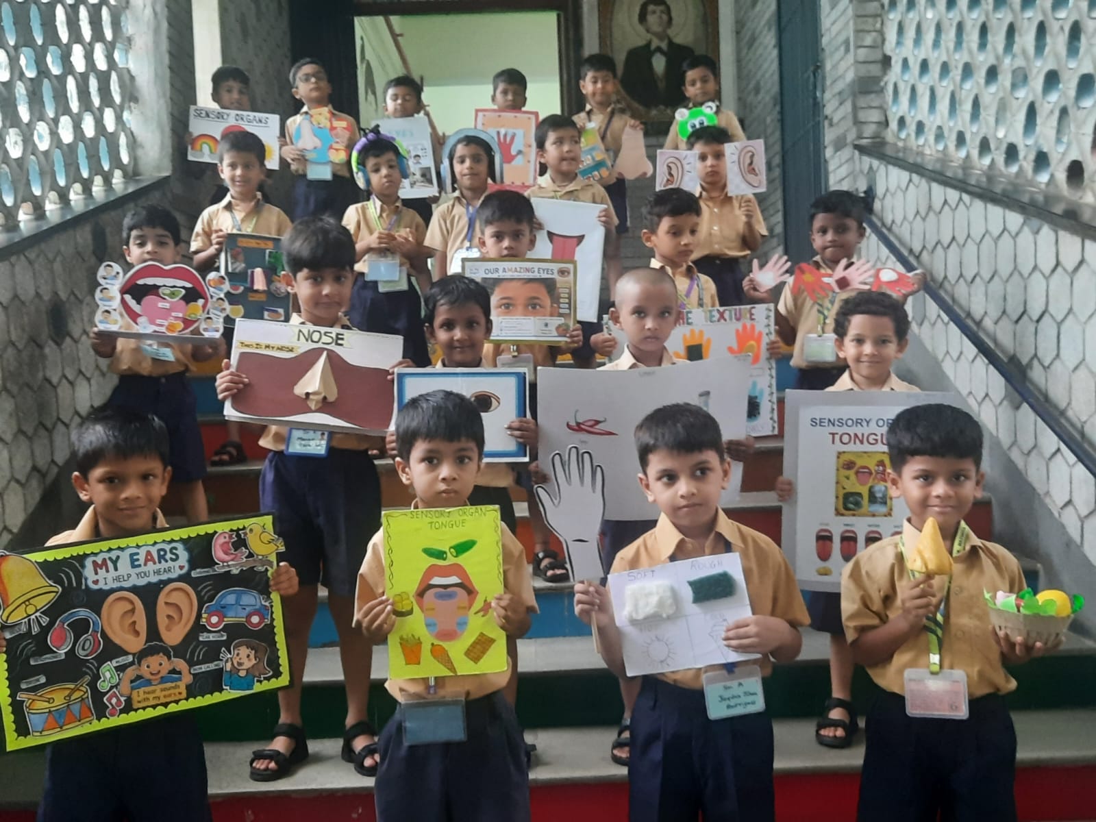 Sr. KG – Sensory Organs Class Event